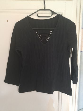 Haut/pull noir, taille M
