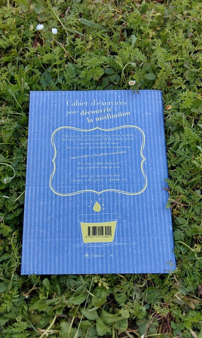 Cahier d exercices neuf pour découvrir la méditation - photo numéro 2