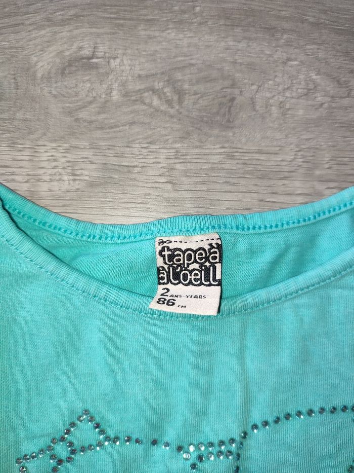 T-shirt fille 2 ans - photo numéro 2