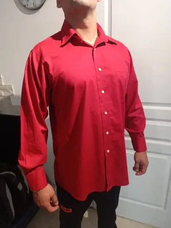Chemise chaps manche longue Unie