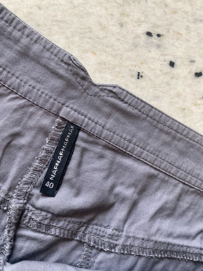 Mini short gris Naf Naf 40 - photo numéro 4