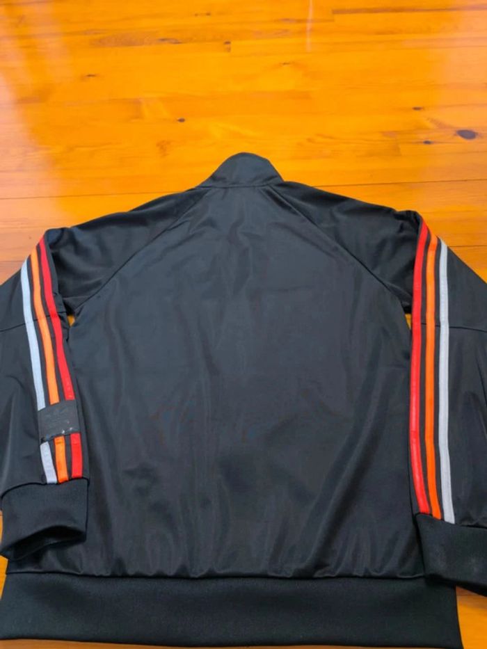 Veste Adidas - Chile 20 - Noir/Rouge/Abricot - Logo brodé - Taille S - photo numéro 4