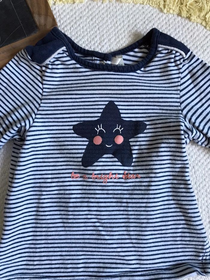 T-shirt ml orchestra étoile - photo numéro 2