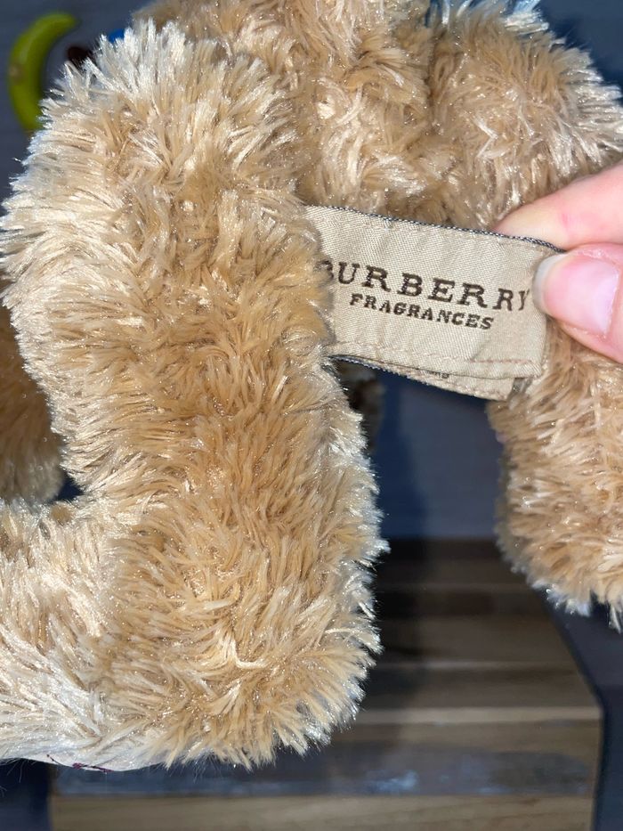 DRS04 doudou ours 🐻 Burberry - photo numéro 3