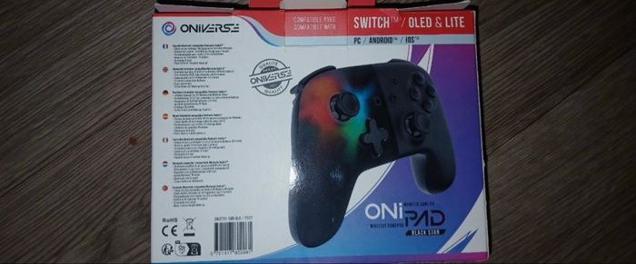 Manette de jeu Oniverse ONIPAD BLACK STAR, en parfaite état et très peu utilisée🎮 - photo numéro 4
