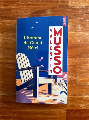 Livre l’homme du Grand hôtel