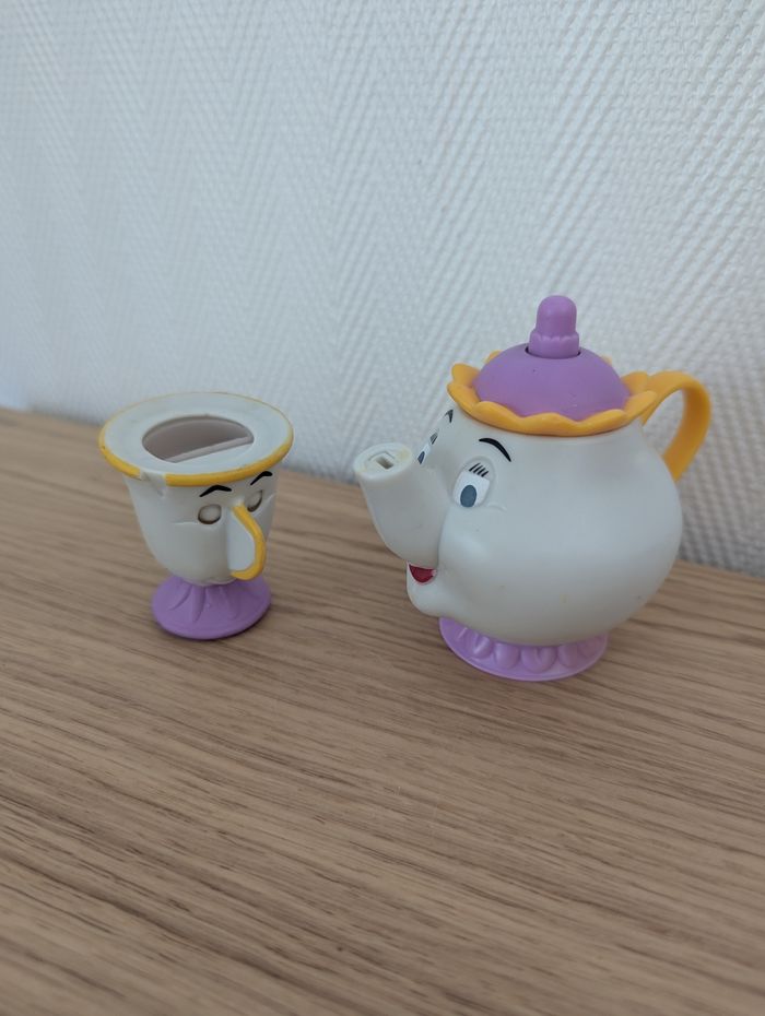 Figurine Disney Mc do, 2002, Zip et Mme samovar