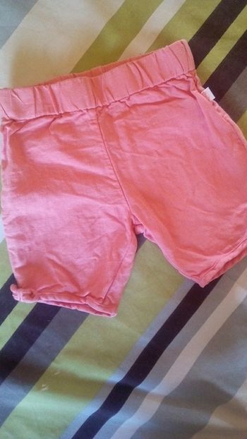 Short léger rose saumon