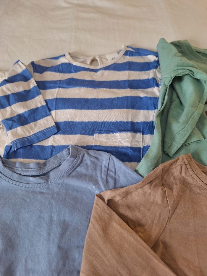 Lot de 7 tee-shirts manches longues 18 mois - photo numéro 3