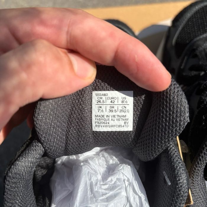 Asics Gel NYC Cream/Black Beige - 42 - photo numéro 5
