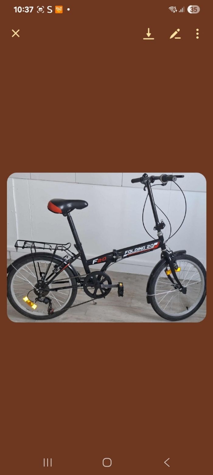 Vélo pliant