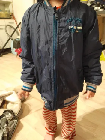 Manteau bleu