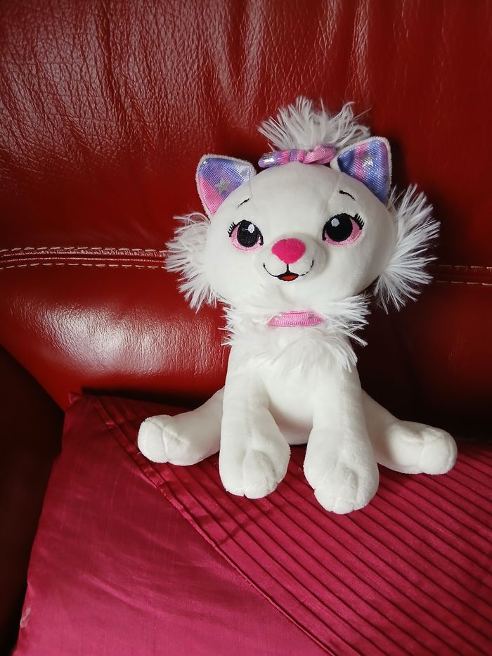 Doudou-Peluche Chat Marie *20 cm - photo numéro 10