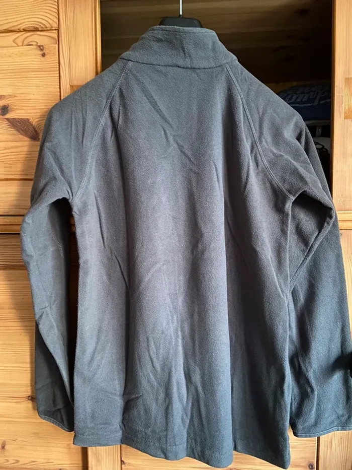 Pull polair fin gris clair