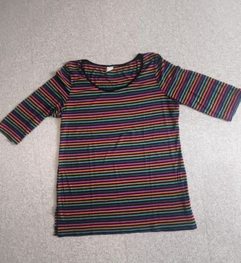 T shirt manches 3/4
