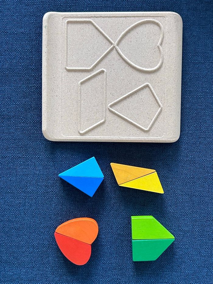 Jeu éveil  / Puzzle formes géométriques - photo numéro 4