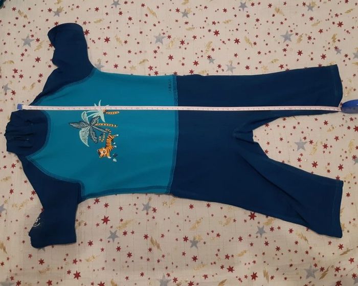 Combinaison maillot de bain et casquette 3-4 ans Nabaji decathlon UPF 50 - photo numéro 6