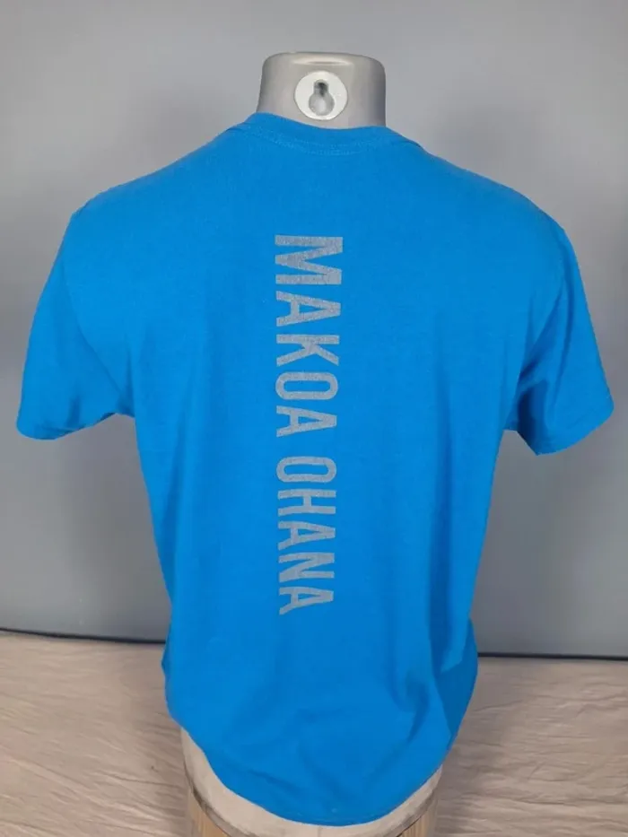 T-shirt Gildan Chandler Wolves 3-Peat 2018 – Bleu – Taille M (555) - photo numéro 7