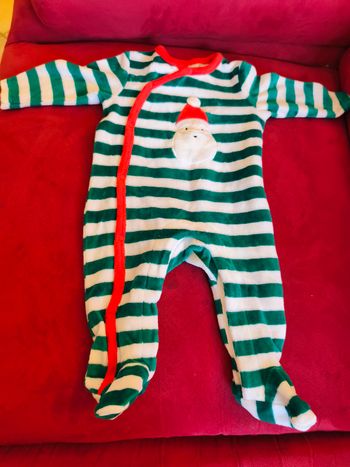 Pyjama chaud de Noël