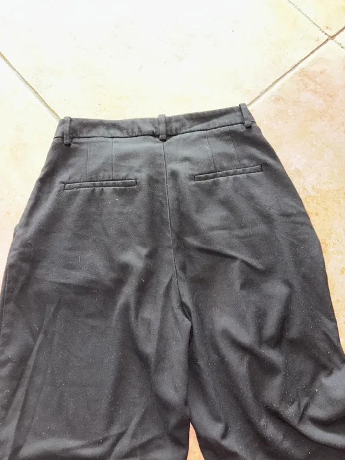 Pantalon noir mango - photo numéro 4