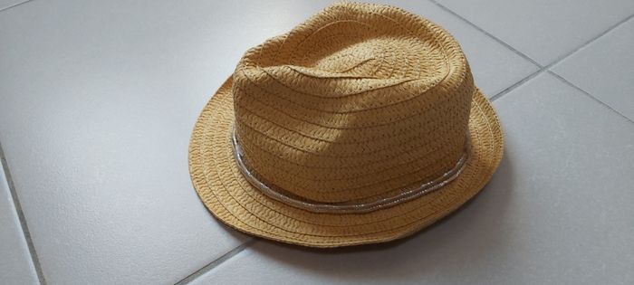 Chapeau de paille 54cm - photo numéro 4