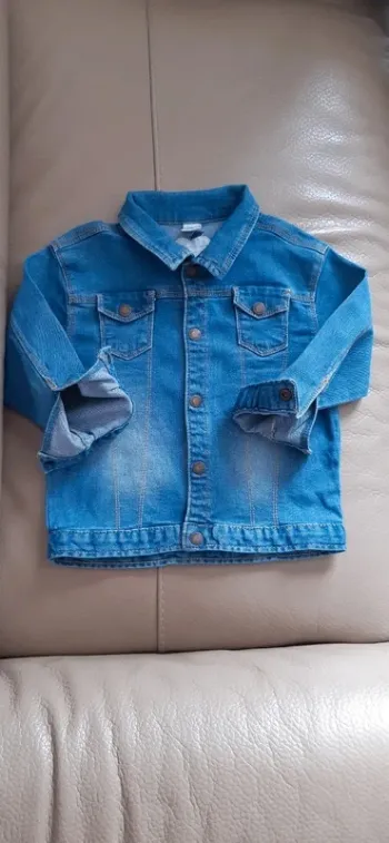 Veste en jeans stretch "tex" 36m état neuve