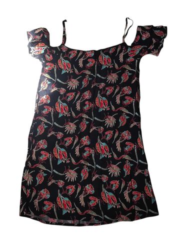 Robe courte à motifs M / 38