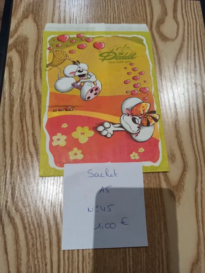 Sachet en papier Diddl A5 45 1,00€