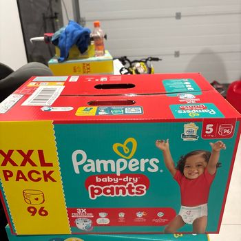 Pampers baby dry pants t5 contenance 96 couches