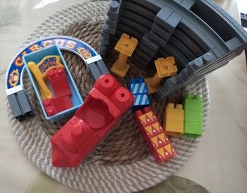 Lot cubes thème cirque