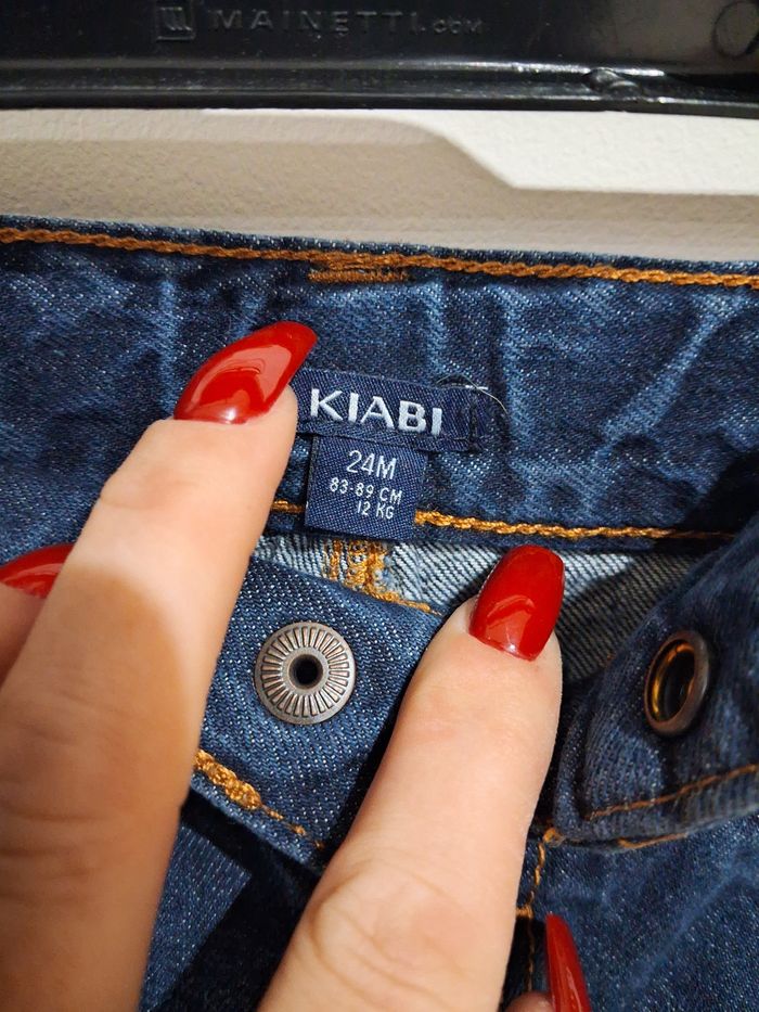 Jeans kiabi bleu - photo numéro 4