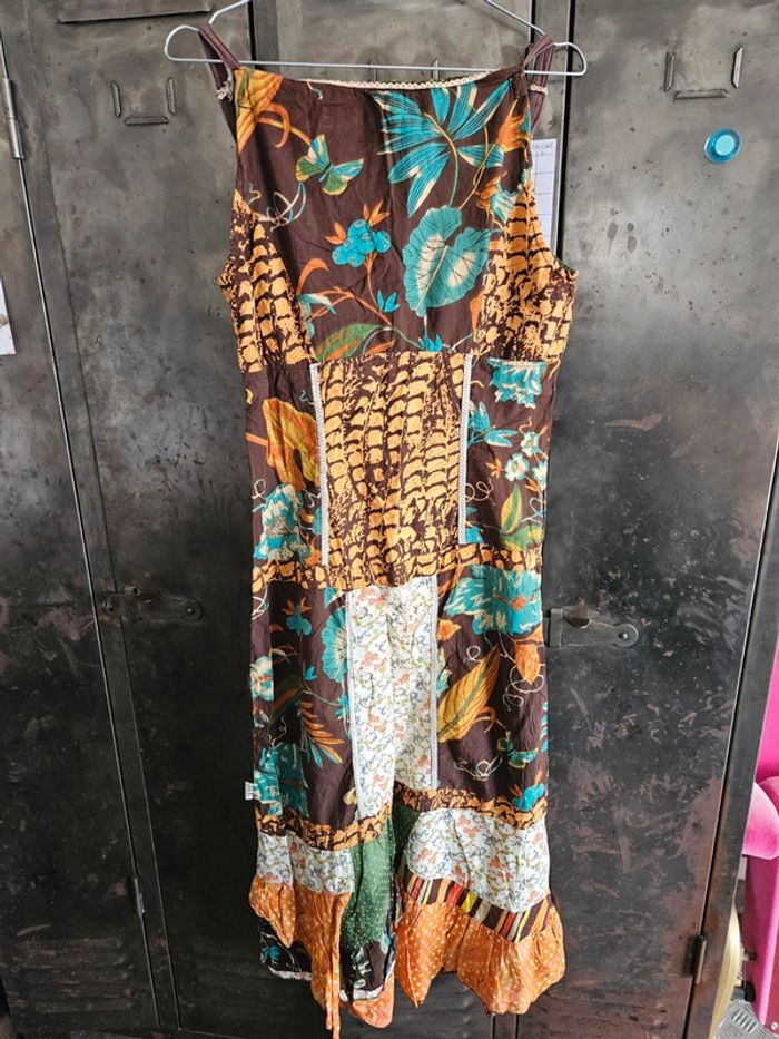 Robe longue à motif - photo numéro 2