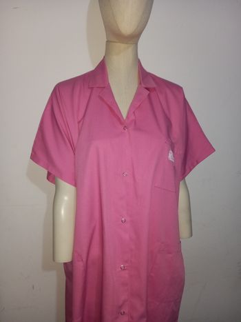 Blouse rose de travail 44/46