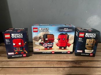 Lot Brickheadz lego Marvel