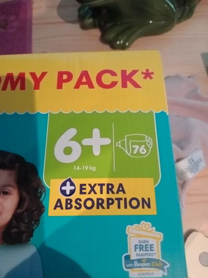 Couches Pampers taille 6+ - photo numéro 2
