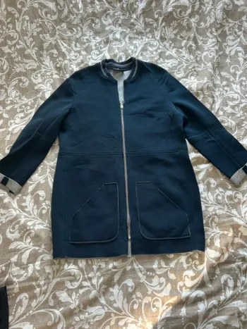 Veste one step bleu marine gris taille 36