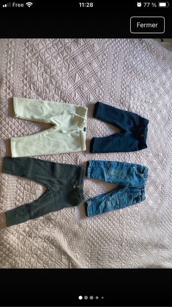 Lot 7 pantalons