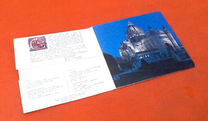 Vinyle 33 tours (17cm) Disque souvenir du Pèlerinage de Lisieux O.P.E 171 - photo numéro 5