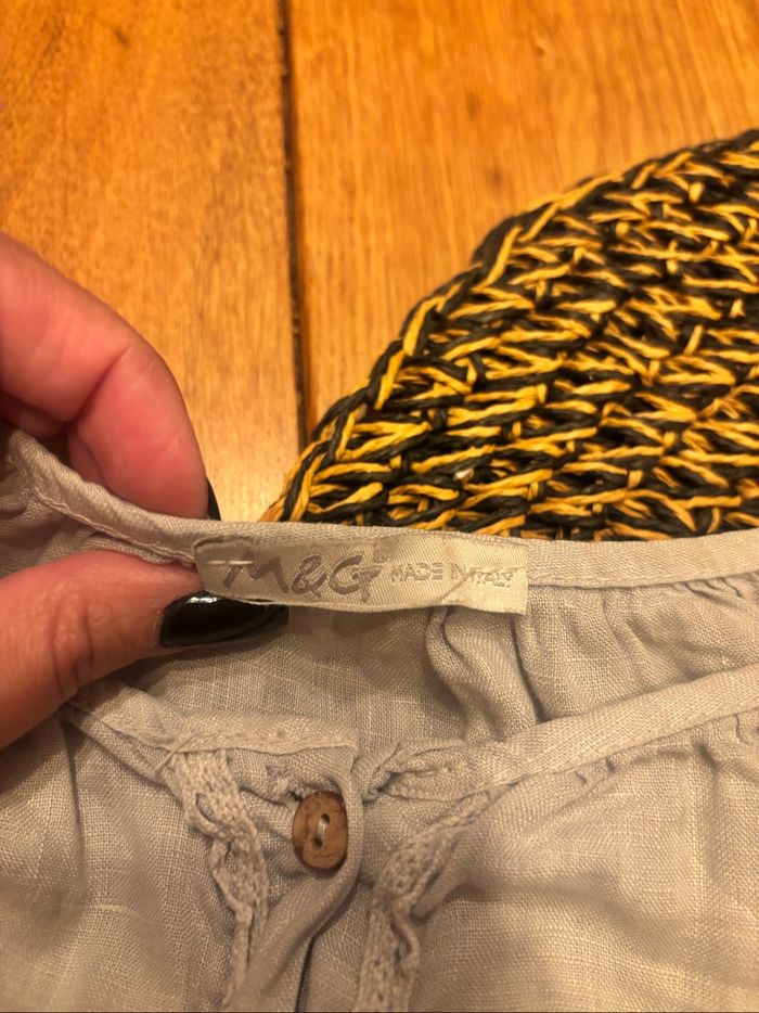 Blouse gris clair - photo numéro 3