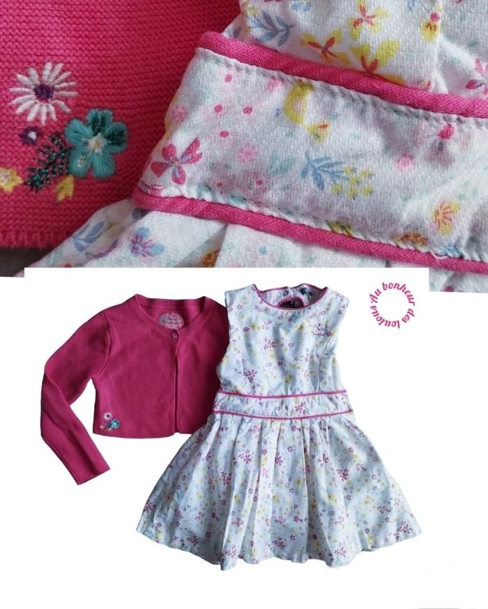 3 ans ensemble sergent major robe et gilet