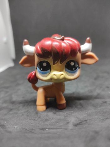 Littlest Petshop LPS Taureau Bull 2522 hasbro Authentic #geektradelpstaureau