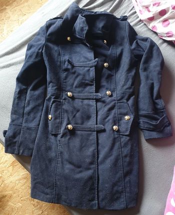 Manteau bleu S 36