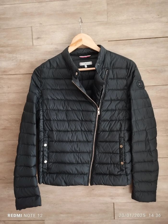 Veste matelassée Tommy Hilfiger noir TS - photo numéro 2