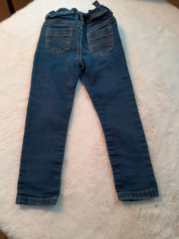 ​Jean Denim Slim Ajustable Tape à l'œil (2 Ans / 86 cm - photo numéro 2