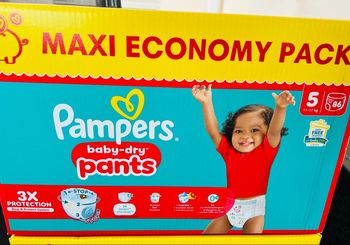 2 packs couche bébé Pampers pants T5 neuf