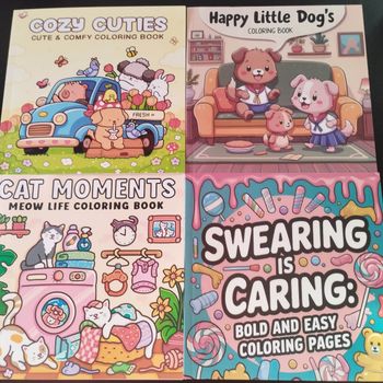 Lot de 4 livres cozy colo 24 pages neufs