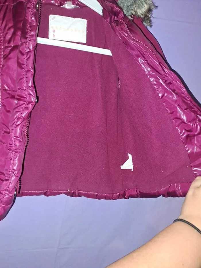 Blouson fille taille 24 mois - photo numéro 4