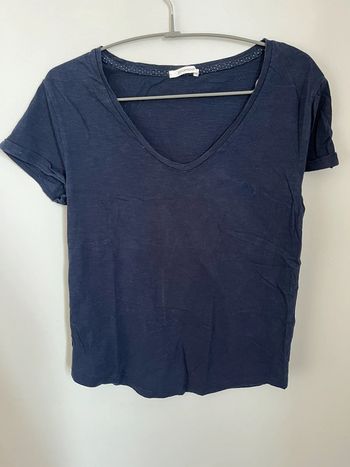 T-shirt bleu marine Promod