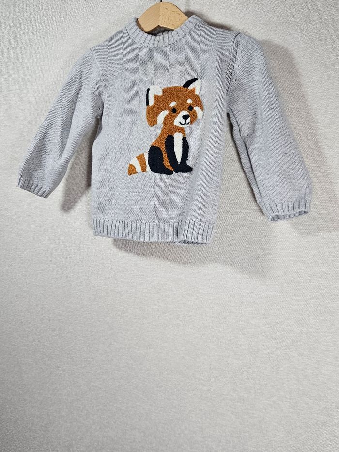 Pull panda roux kiabi 18 mois - photo numéro 3