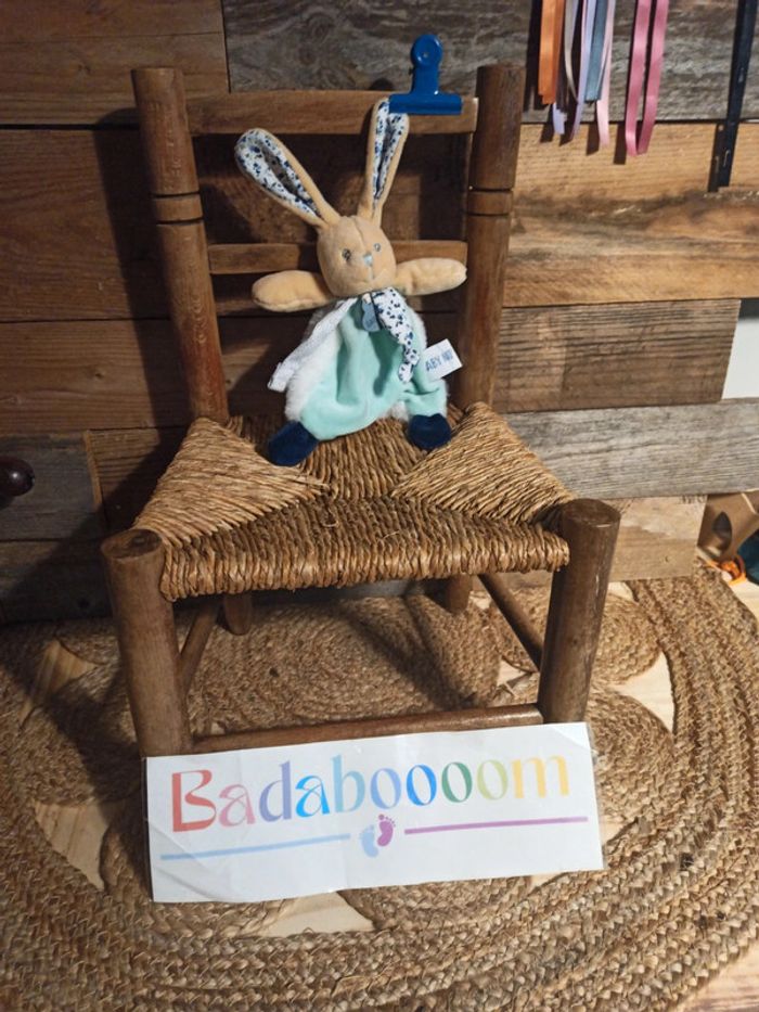 Doudou lapin Poupi baby Nat tbe